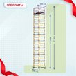 Вышка-тура  ВСП 1.2х2.0, Н-11.2м - stroymarket66.ru - Санкт-Петербург
