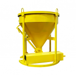 Бадья для бетона БН 1,0 м3 низкая c лотком - stroymarket66.ru - Санкт-Петербург