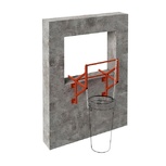 Мусоросброс кронштейн универсальный - stroymarket66.ru - Санкт-Петербург