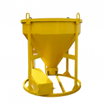 Бадья для бетона БН 1,0 м3 низкая c лотком - stroymarket66.ru - Санкт-Петербург