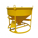 Бадья для бетона БН 2,0 м3 низкая с лотком - stroymarket66.ru - Санкт-Петербург