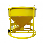 Бадья для бетона БН 2,0 м3 низкая с лотком - stroymarket66.ru - Санкт-Петербург