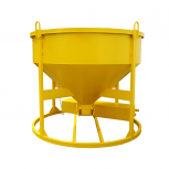 Бадья для бетона БН 2,0 м3 низкая с лотком - stroymarket66.ru - Санкт-Петербург