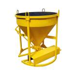 Бадья для бетона БН 1,0 м3 низкая c лотком - stroymarket66.ru - Санкт-Петербург