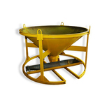 Бадья для бетона БН 0,75 м3 с лотком - stroymarket66.ru - Санкт-Петербург