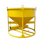 Бадья для бетона БН 2,0 м3 низкая с лотком - stroymarket66.ru - Санкт-Петербург