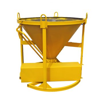 Бадья для бетона БН 0,5 м3 с лотком - stroymarket66.ru - Санкт-Петербург