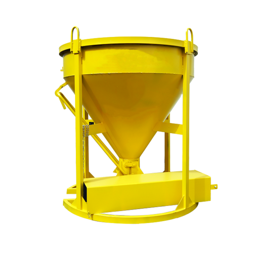 Бадья для бетона БН 1,0 м3 низкая c лотком - stroymarket66.ru - Санкт-Петербург