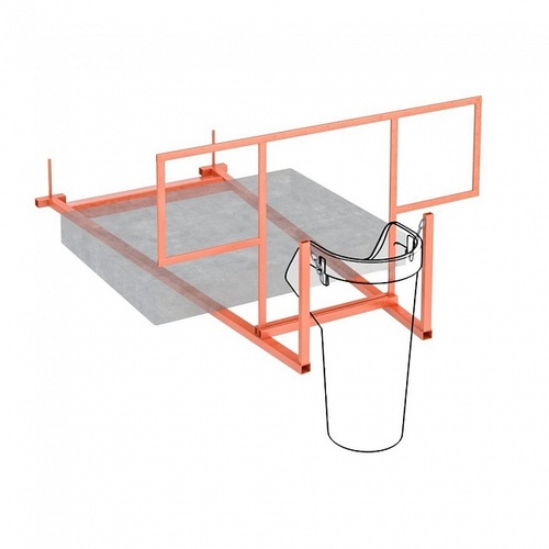 Мусоросброс кронштейн крышевой - stroymarket66.ru - Санкт-Петербург