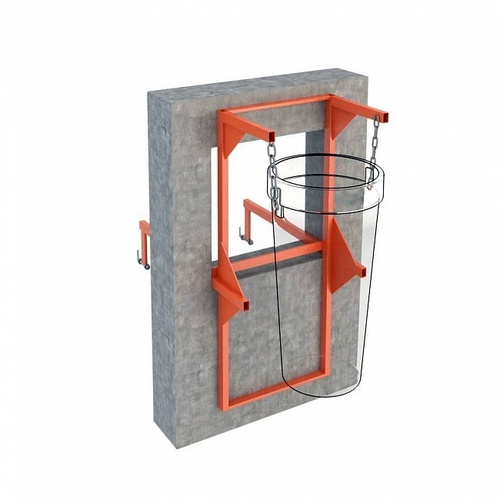 Мусоросброс кронштейн стеновой (оконный) - stroymarket66.ru - Санкт-Петербург