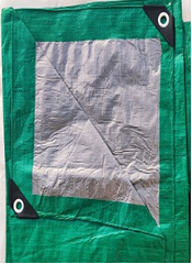 Тент Терпаулин 120 г/м2 с люверсами  - stroymarket66.ru - Санкт-Петербург